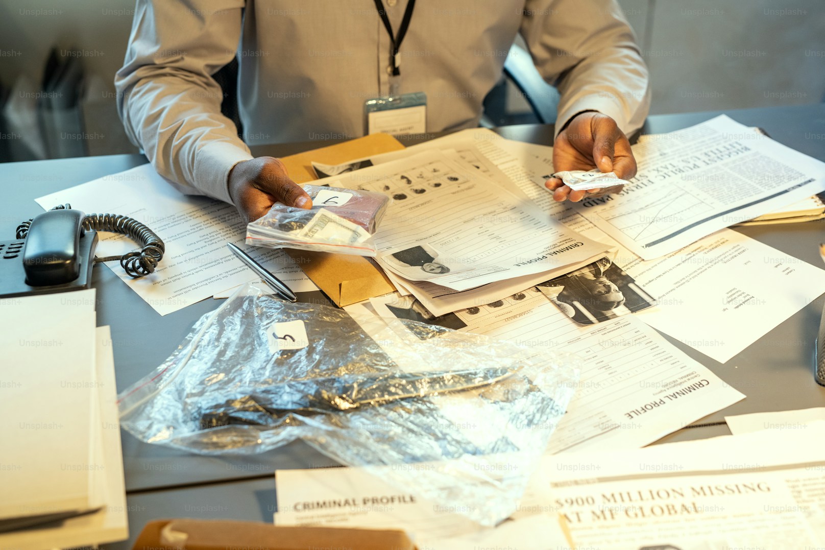 Evidence documentation related to USCIS